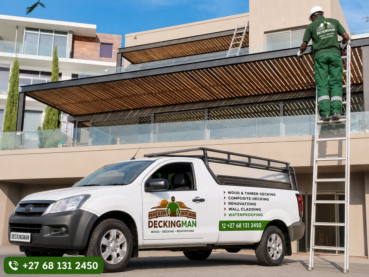 Custom Timber Decking Construction